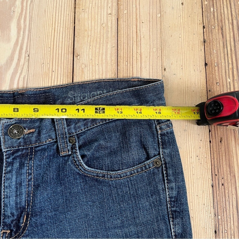 Vintage Calvin Klein Jeans dark blue wash straight leg jeans stretchy material - Picture 9 of 12